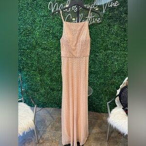 New Romashka Bridal Blush Rose Gold Maxi Dress